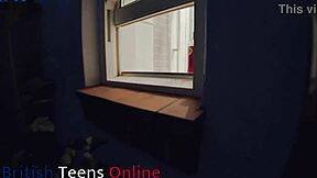 your neighbor's wet pussy flashes in steamy shower