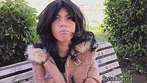 damn dayana's sexy spanish teen mouth swallows torbe's full load after wild bedroom fuck!