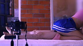 me n stepsis sneakin hot looks in class cheatin creampie fun