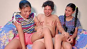 Wow! Uttaran20 Sisty Sexmst Superhot Threesome Group Fuck!