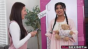 What if naughty dolls crave stepbro cock in heat?