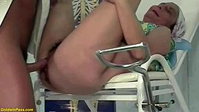 Ugly granny gets roughly fisted by crazy doc 😱 extreme tight pussy hospital exam gone wild 👵🔥