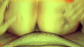 Brunette pickup teen blows big cock then gets doggystyle pounded in motel