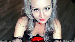 hot blonde slut dresses as sub cosplay whore for juicy bbc gangbang pounding