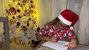 hey santa claus fulfill my fantasy to fuck hard on christmas eve cum inside happy holidays