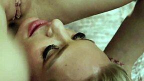 haley reed rubs wet pussy on rachael cavalli's hairy bush