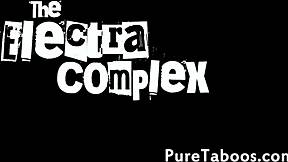 ADORABLE STEPTEEN POUNDED RAW IN KINKY THREEWAY FETISH!