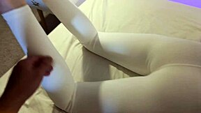 Cute virgin unlocks tight pussy on new iPhone 17 camera