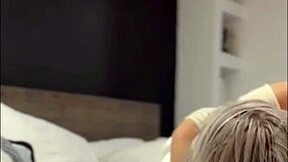 Skinny tinder slut rides and deepthroats cock nonstop swallowing cum