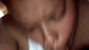 slutty teen blows daddy's monster cock creampie rough