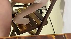 hotwife novinha cheats on corno hubby with brazilian creampie