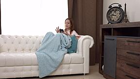 flexible nicole murkovski takes double anal penetration so deep