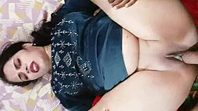 bhabhi’s teen pussy takes rough pounding cum-covered with big cock sucking