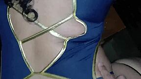 Curvy Flight Attendant's Huge Ass Fucked Hard Secretly