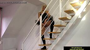 hot 18+ british teen in sexy lingerie teases and masturbates for classy amateur vid