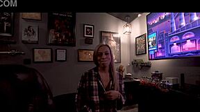 My Friend's Hot Mom Lory Lace Loves Almost Getting Caught Creampie Fucked