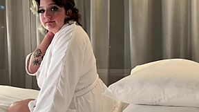 casting thick curvy latina step-sis big ass tits happy ending massage cumshot pov bed