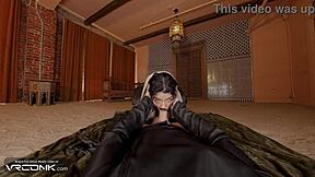 Chani's heart races riding Atreides' huge cock in Dune uniform cosplay