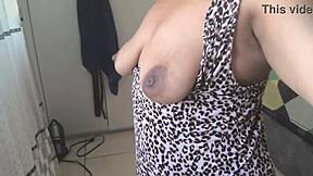 My Sweaty Brunette Tits Crave All-Night Hardcore Sex Session