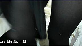 bbw ts plays with huge pussy lips dildo fruit spit cum 😍🍑💦