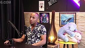 top black stud's best sensual casting moments with latina milf part 1 on sheer red outdoor