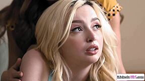 Lesbian Stepmom Fingers And Facesits Petite Teen Stepdaughter