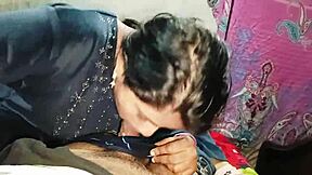 bhabhi’s teen pussy takes rough pounding cum-covered with big cock sucking