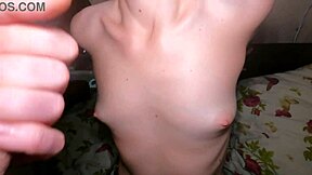 Deep Wet Throat Gagging Petite Redhead's Monster Cock Cum Blast