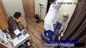 Dr Tampa treats Brookly Rossi's shaved pussy deviance