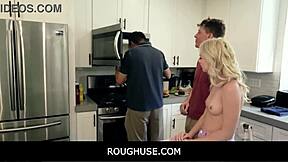 Roughuse Teen GF Britt Blair Freeused Hard!