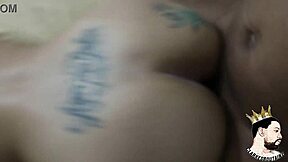 i fucked newbie tattooed latina in bar backroom bareback