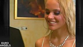 Euro Teens' Hardcore Ass Orgy: Britney Wivien, Black Angelica, Violet Myers Take BBC DP!