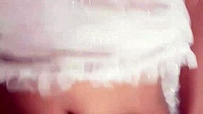 using my cute lingerie slut for rough pov cowgirl pussy ride pt 2