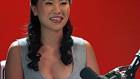 Big ass Asian Kimmy Kimm masturbates her tight pussy hard