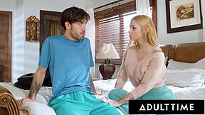 my big tits stepmom sarah vandella teaches virgin stepson how to fuck