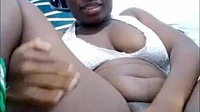 seductive fingers plunge deep into her wet pussy building horny lustful cravings for more