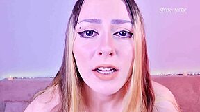 GFE brunette dates you, teases big tits and armpits to explosive orgasm.