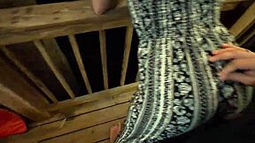 Babe, why tease that petite ass in public like this?