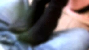 uhh my horny gf's footjob in miniskirt got me so hard