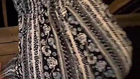 Babe, why tease that petite ass in public like this?