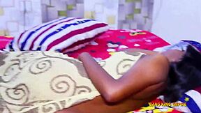 Hubby's horny ebony best friend pounds my wet pussy hard