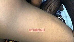 Black monster cock deepthroats teen pussy lover