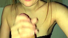 argentine milf gives hot pov blowjob creampie before bed