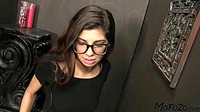 young amateur slurps big daddy dick like a pro