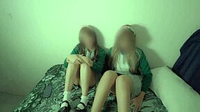 three college students fuck hard first time skinny latina nerds kiss outdoor homemade trio