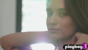 petite european milf gloria sol poses naked showing natural big tits