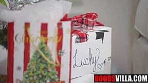 Lucky POV fucking big ass stepmom millie morgan xmas