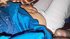 skinny indian bhabhi bends over for hardcore doggy pounding.