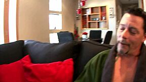 18yo babysitter banged hard by boss swallows his hot cum 🤤💦