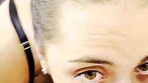 Deepthroat Gagging Leads to Wet Rimjob Tease